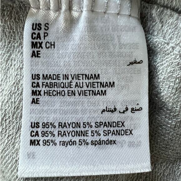 ALFANI WOMENS SMALL CASUAL LOUNGE SHRUG CARDI WRAP POCKETS HEATHER GRAY NEW! - Picture 9 of 11